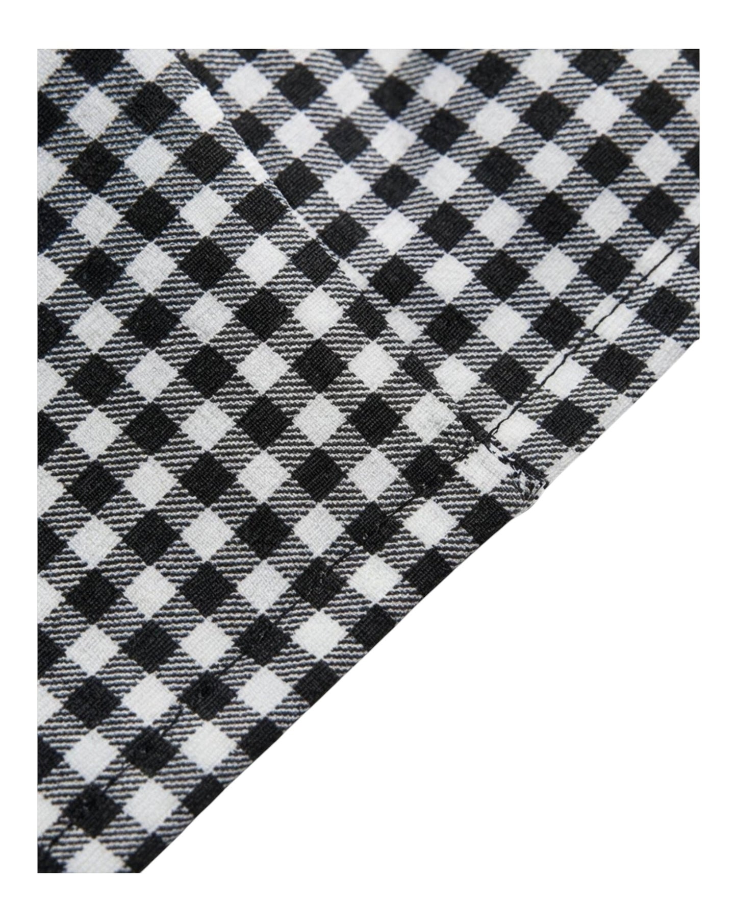 TANGA LAZO CUADRILLE BLANCO Y NEGRO %