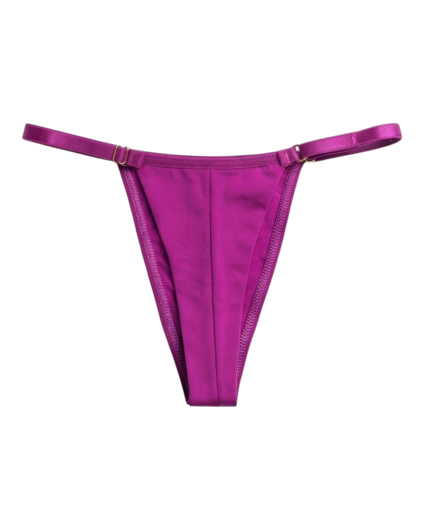 TANGA REG GABRIELA MAGENTA Y BLANCO