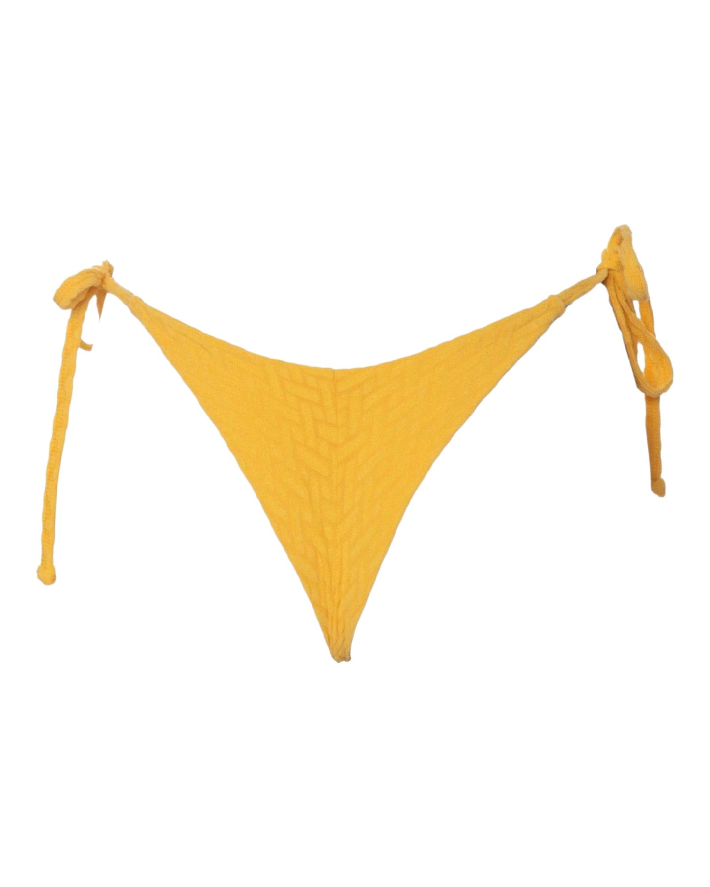 TANGA LAZO TOALLA AMARILLA