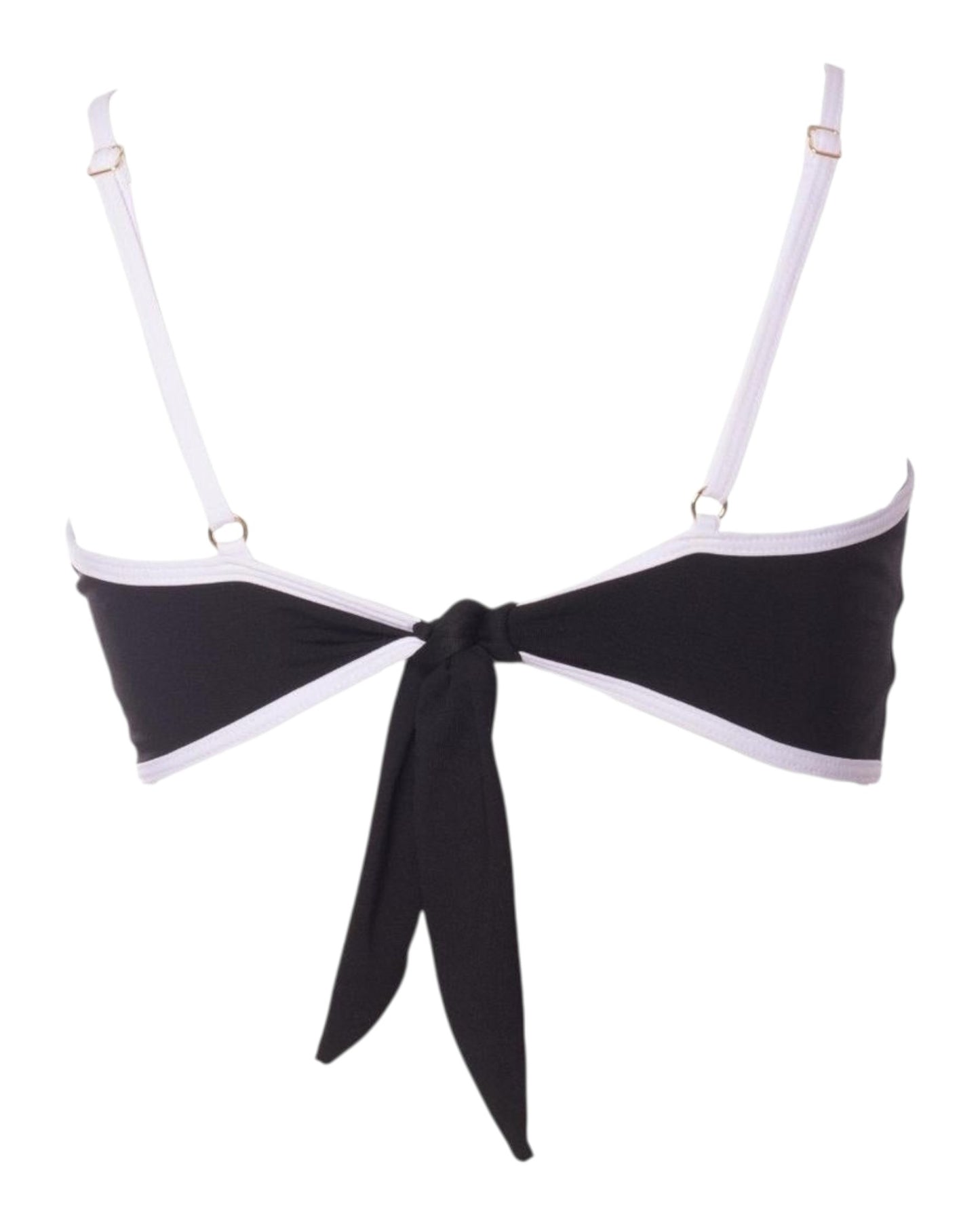 TOP RECTO NEGRO & BLANCO