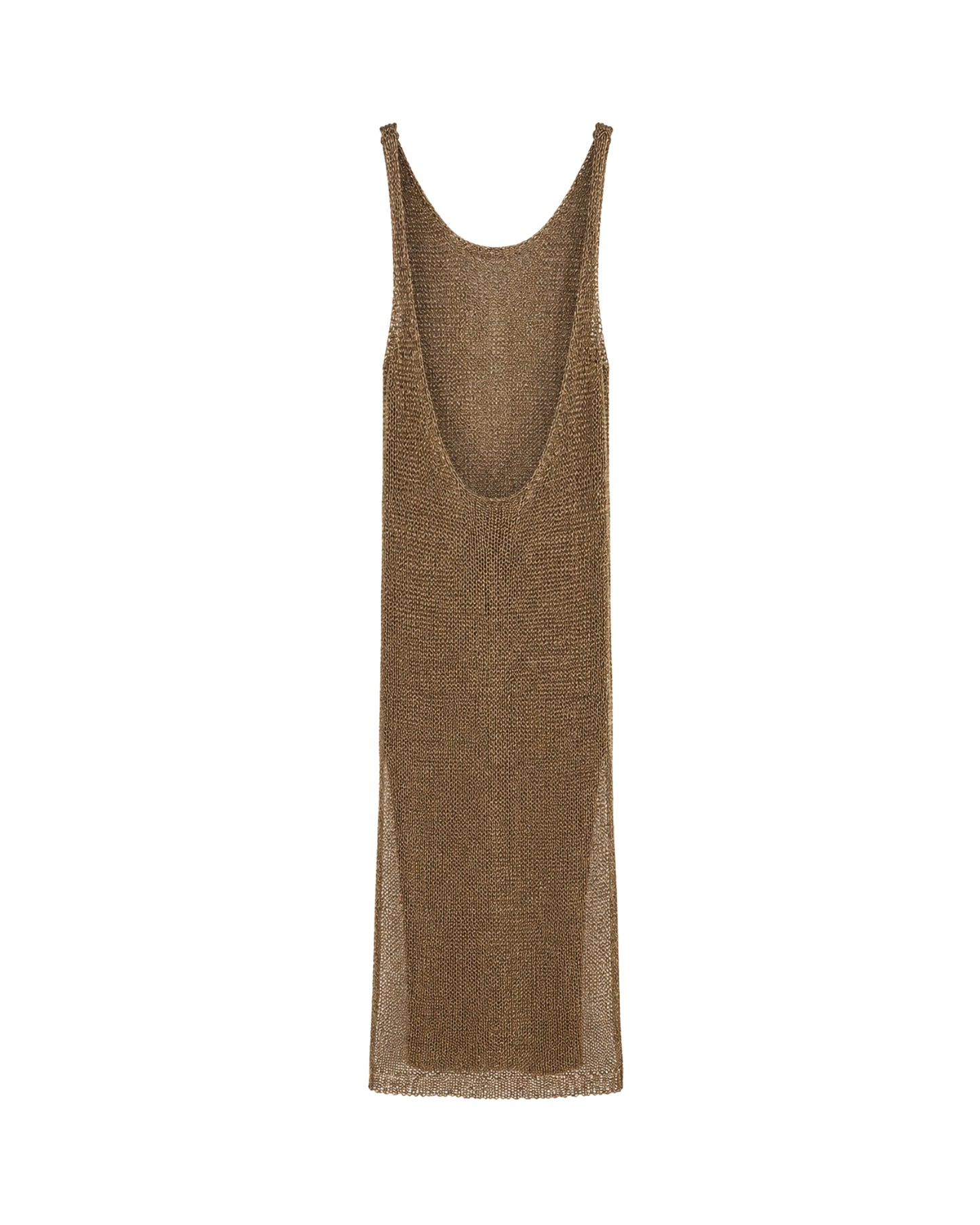 VESTIDO METALIZADO DORADO