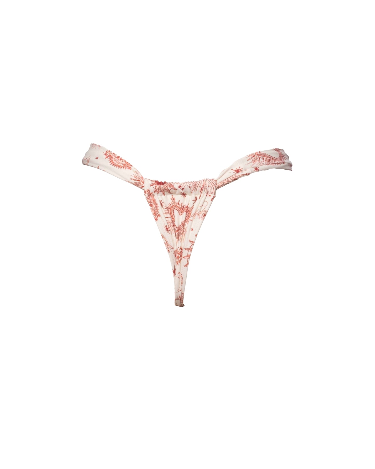 TANGA CORTINA SOL MISTICO ROJO
