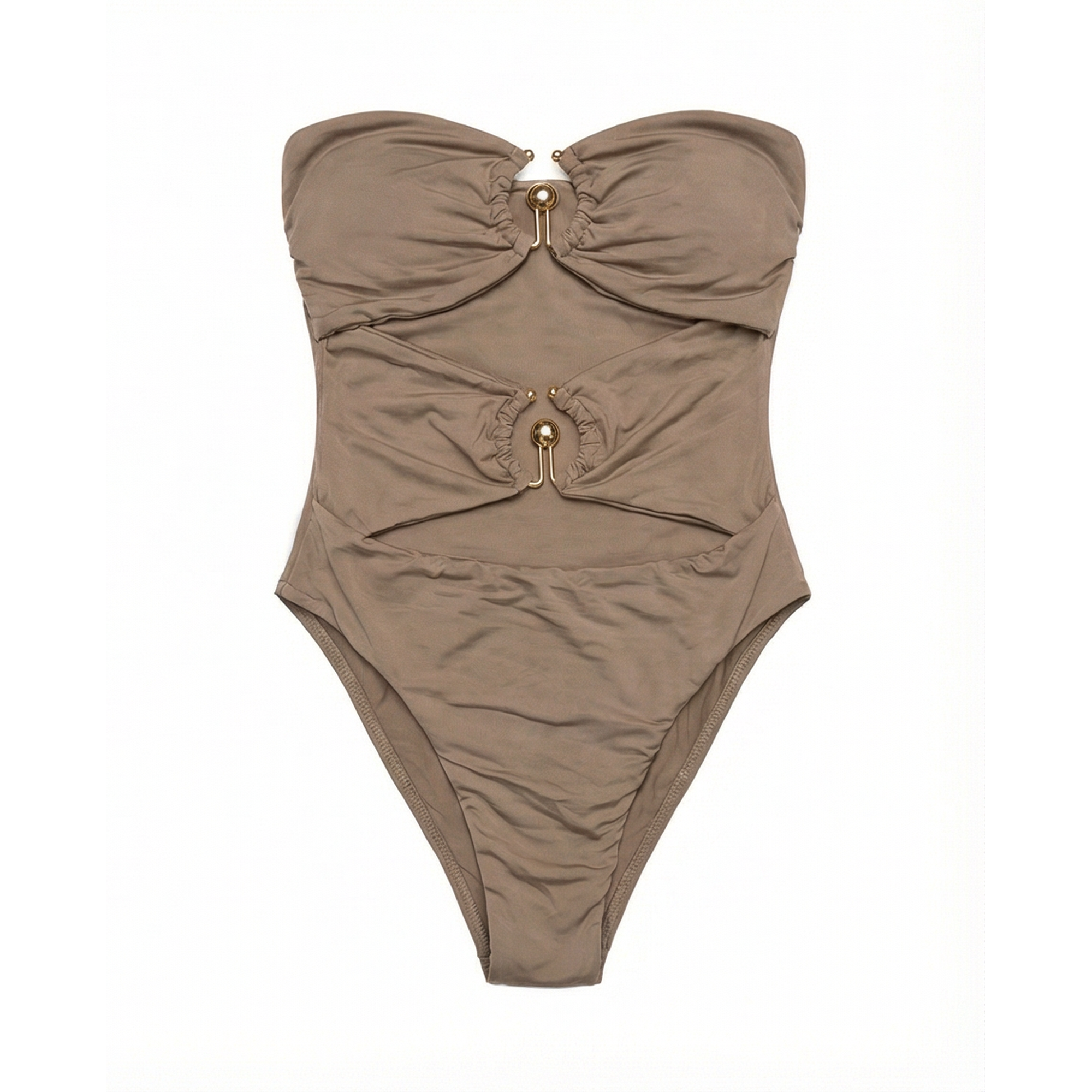 Aro con detalles en visón de la marca Princessrio Valencia, con diseño elegante y acabado en tono visón.