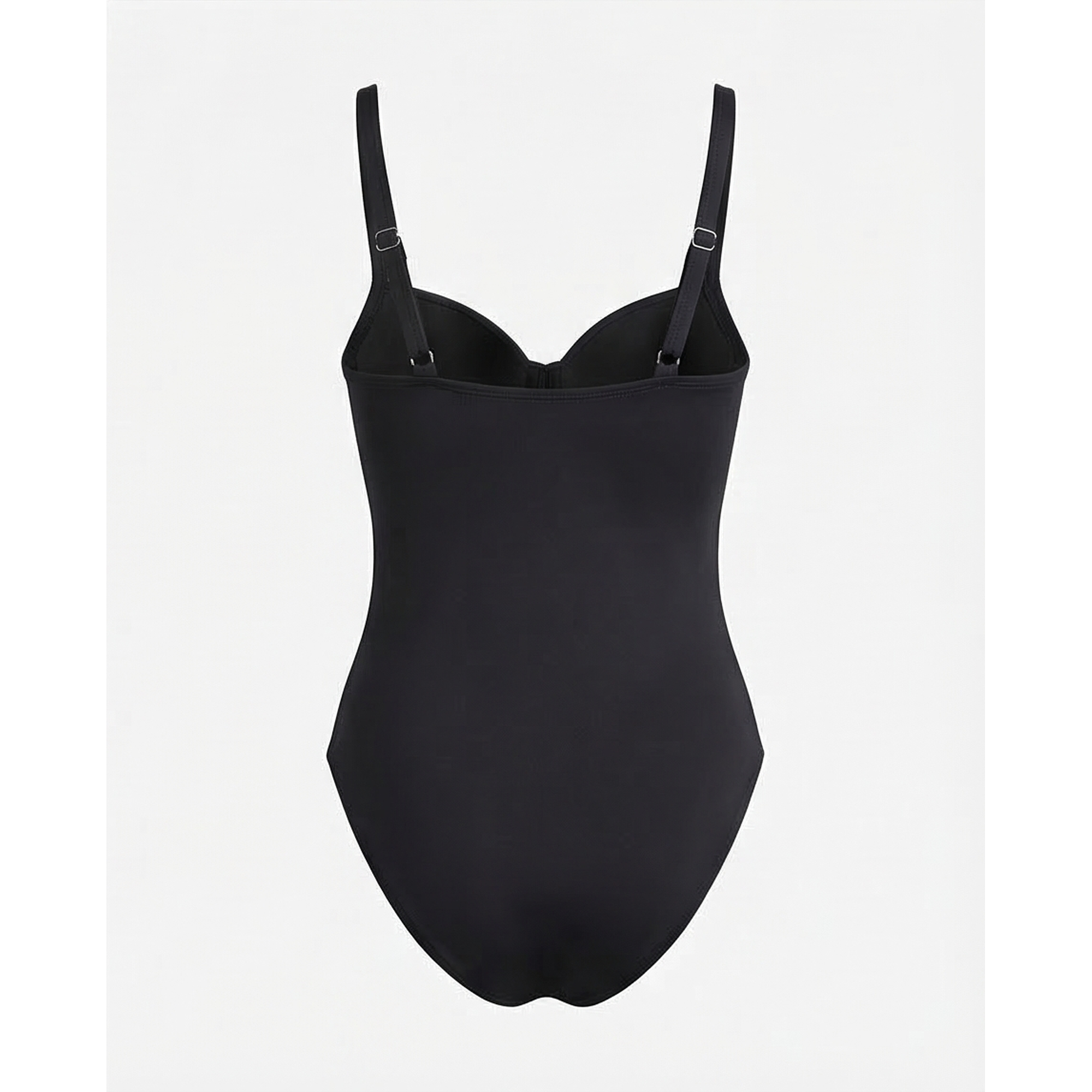 Taza negra de la marca Princessrio Valencia con diseño elegante, vista frontal en imagen clara y nítida.