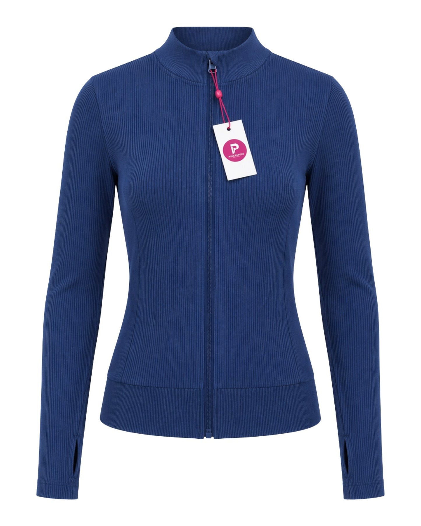 CAMPERA DEP TEXT. AZUL