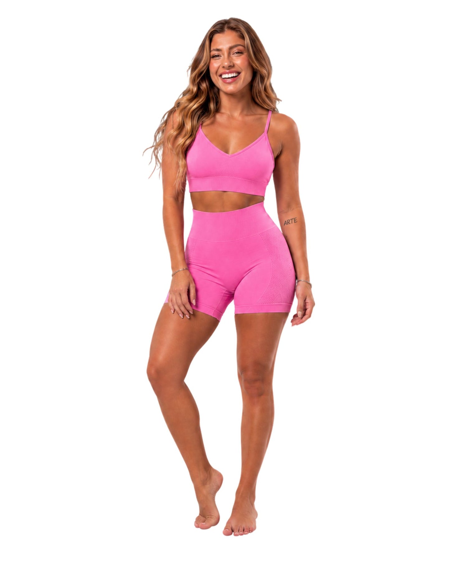 SHORT DEP FRU FRU ROSA CHICLE