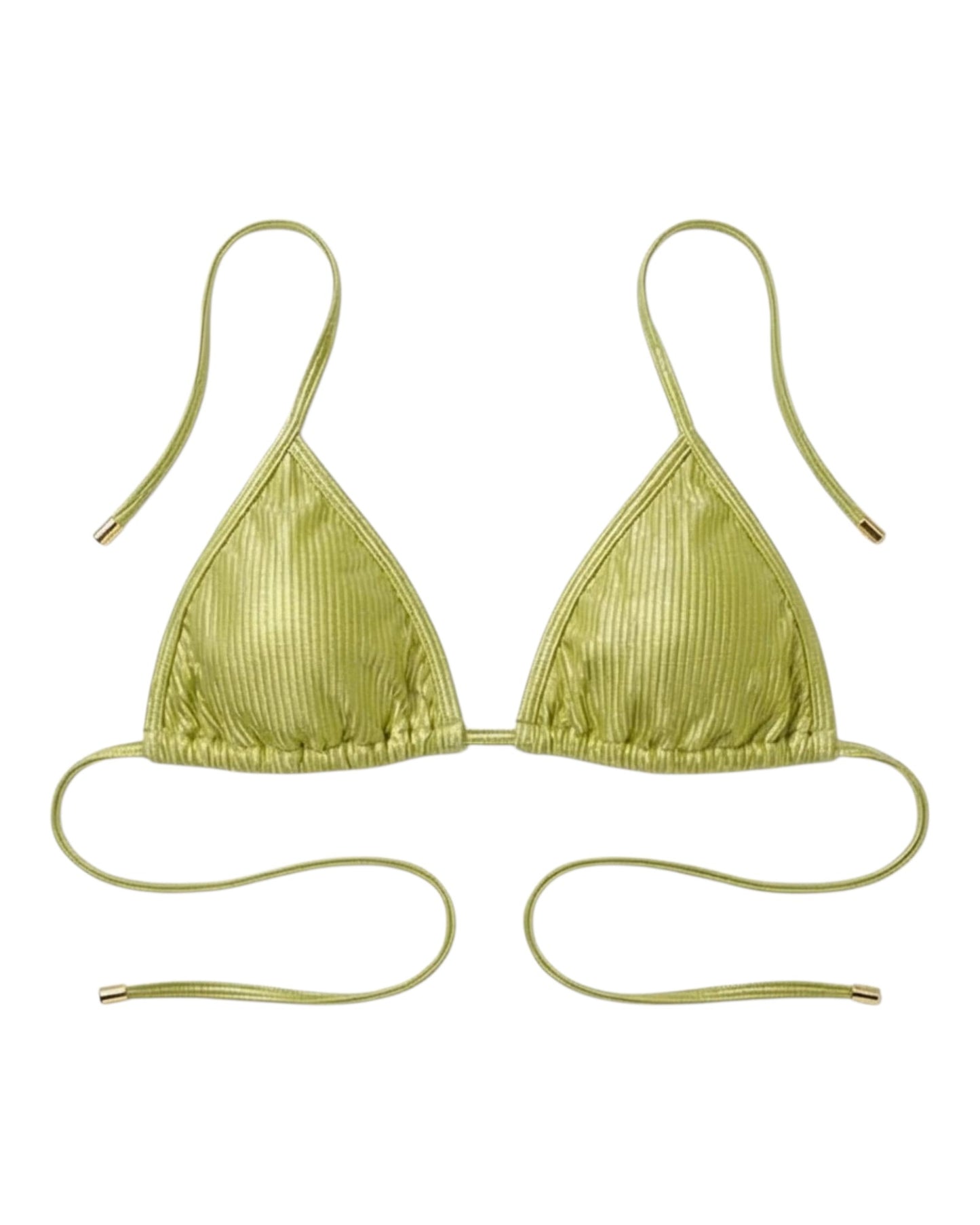 TOP BRILLANTE VERDE OLIVA %