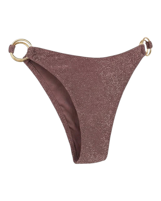 BRASILEÑA ARGOLLA LUREX MARRON %