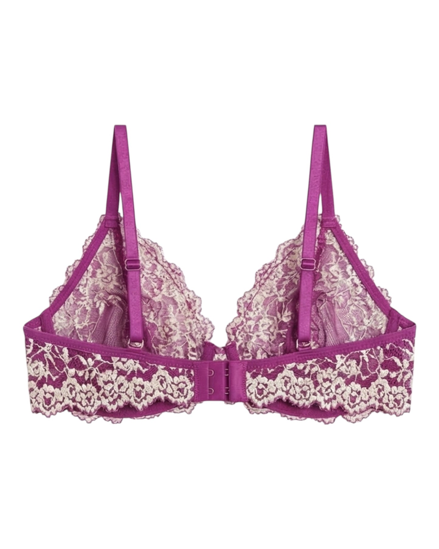 TOP GABRIELA MAGENTA Y BLANCO