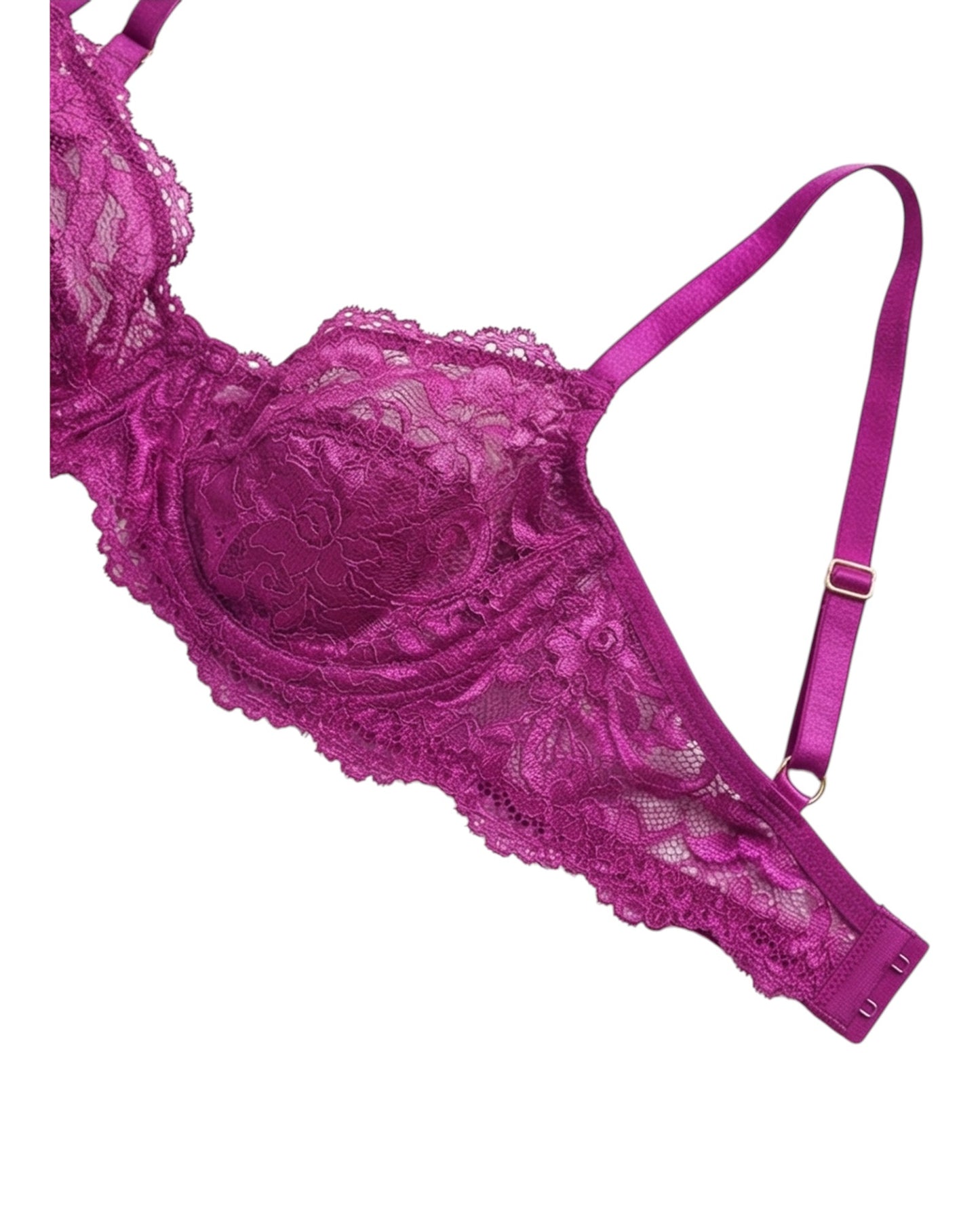 TOP ARO LENCERIA MAGENTA