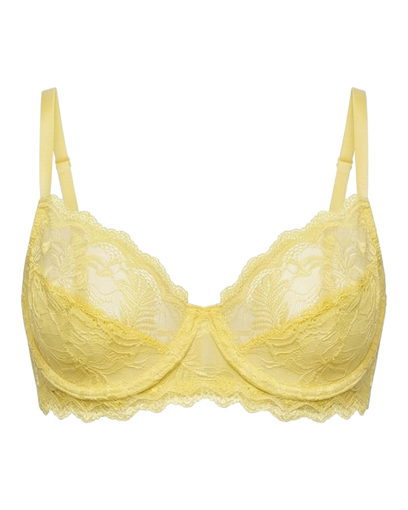 TOP ARO LENCERIA AMARILLO