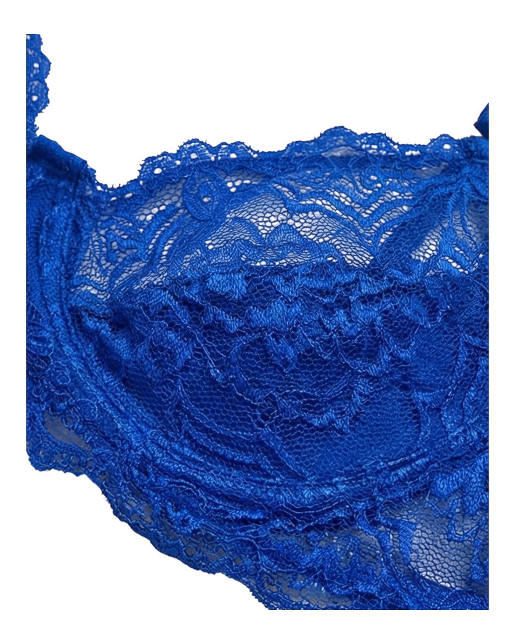 TOP ARO LENCERIA AZUL