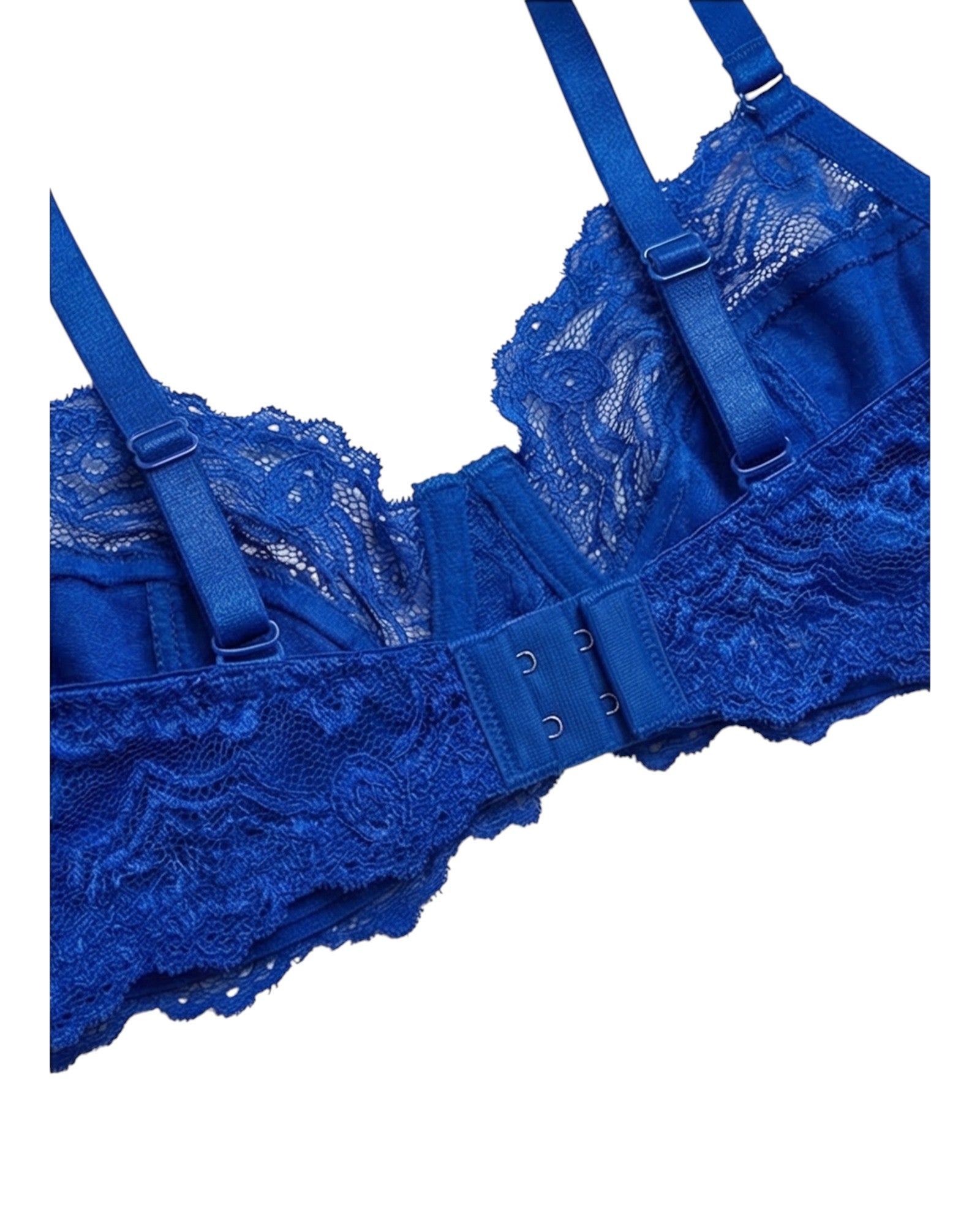 TOP ARO LENCERIA AZUL