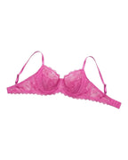 TOP ARO LENCERIA FUCSIA