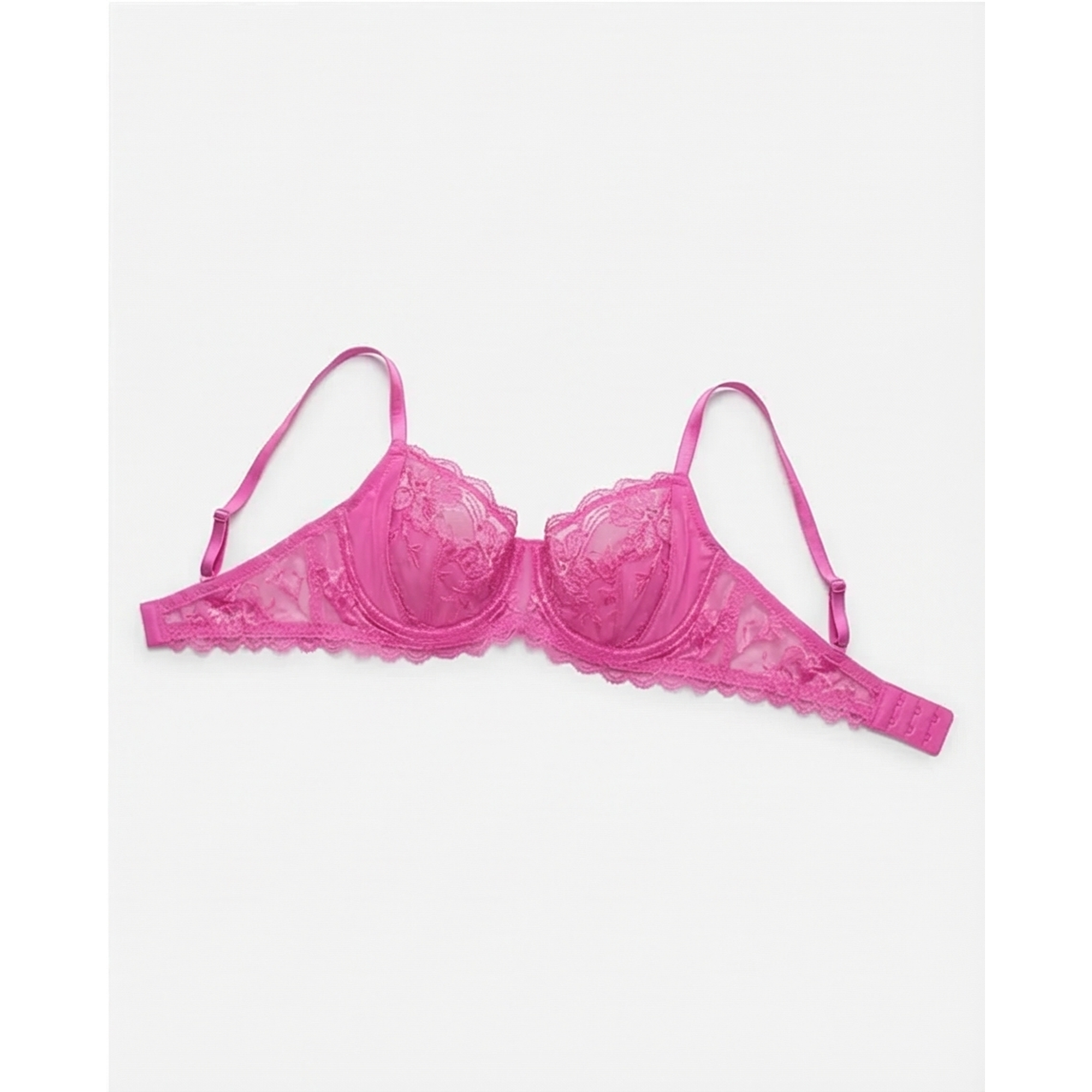 TOP ARO LENCERIA FUCSIA