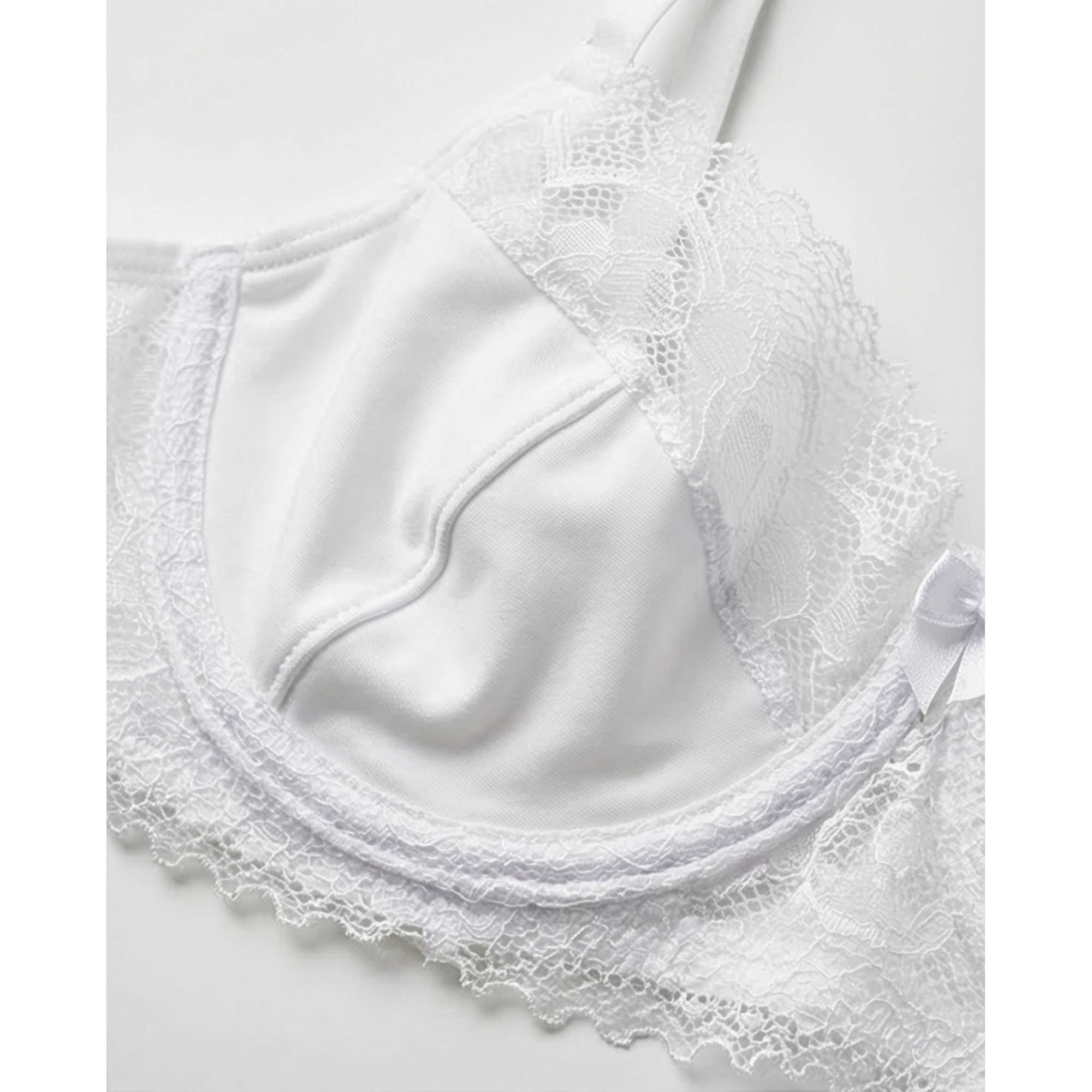 TOP ARO LENCERIA BLANCO