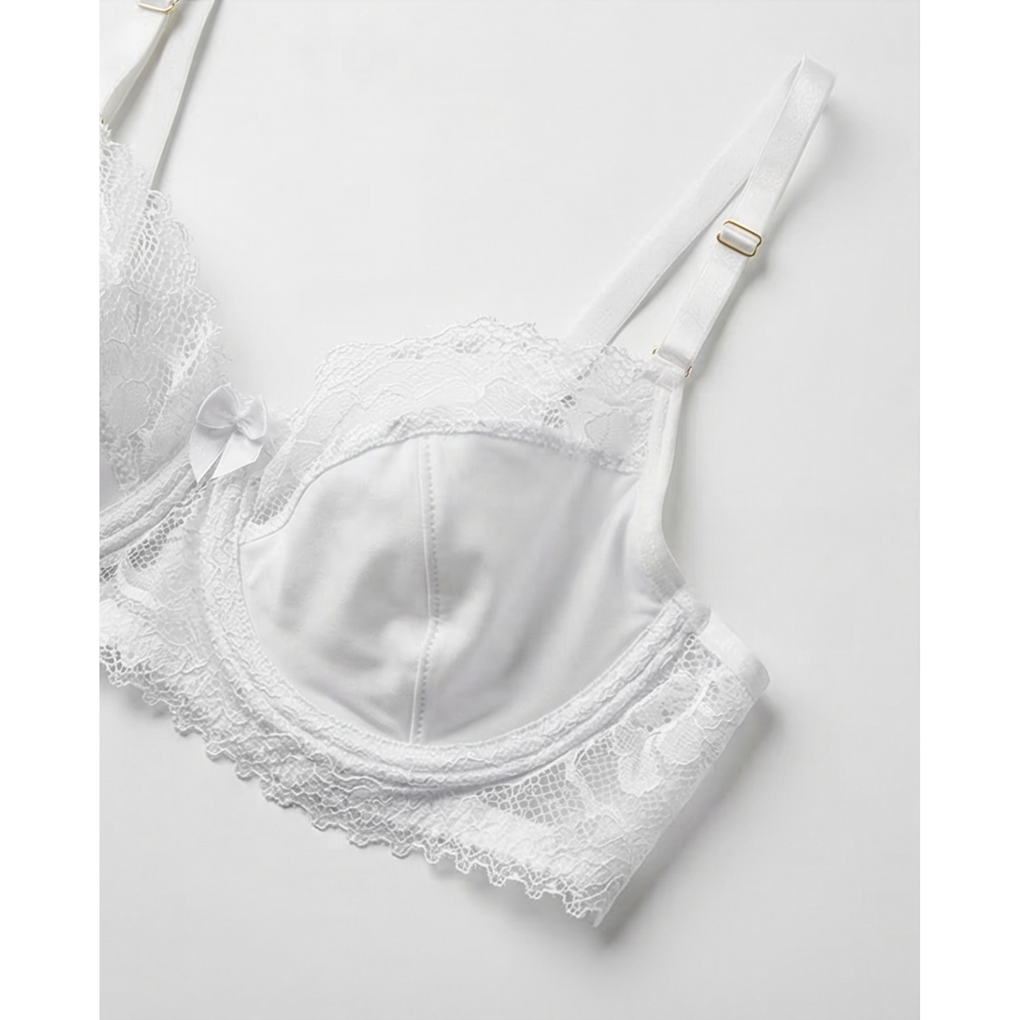 TOP ARO LENCERIA BLANCO