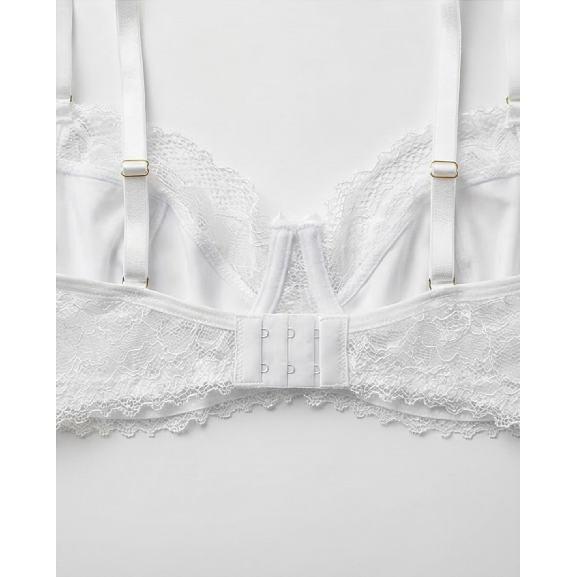 TOP ARO LENCERIA BLANCO