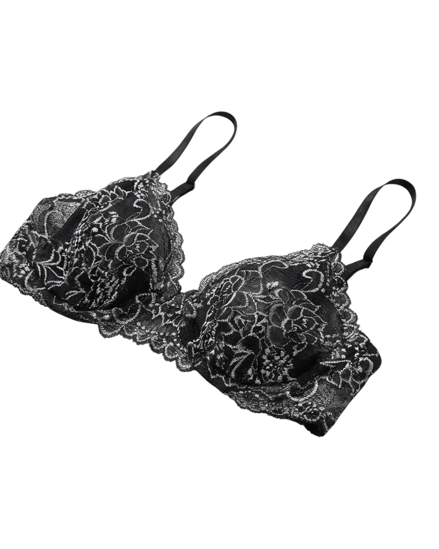 TOP GABRIELA NEGRO Y PLATEADO