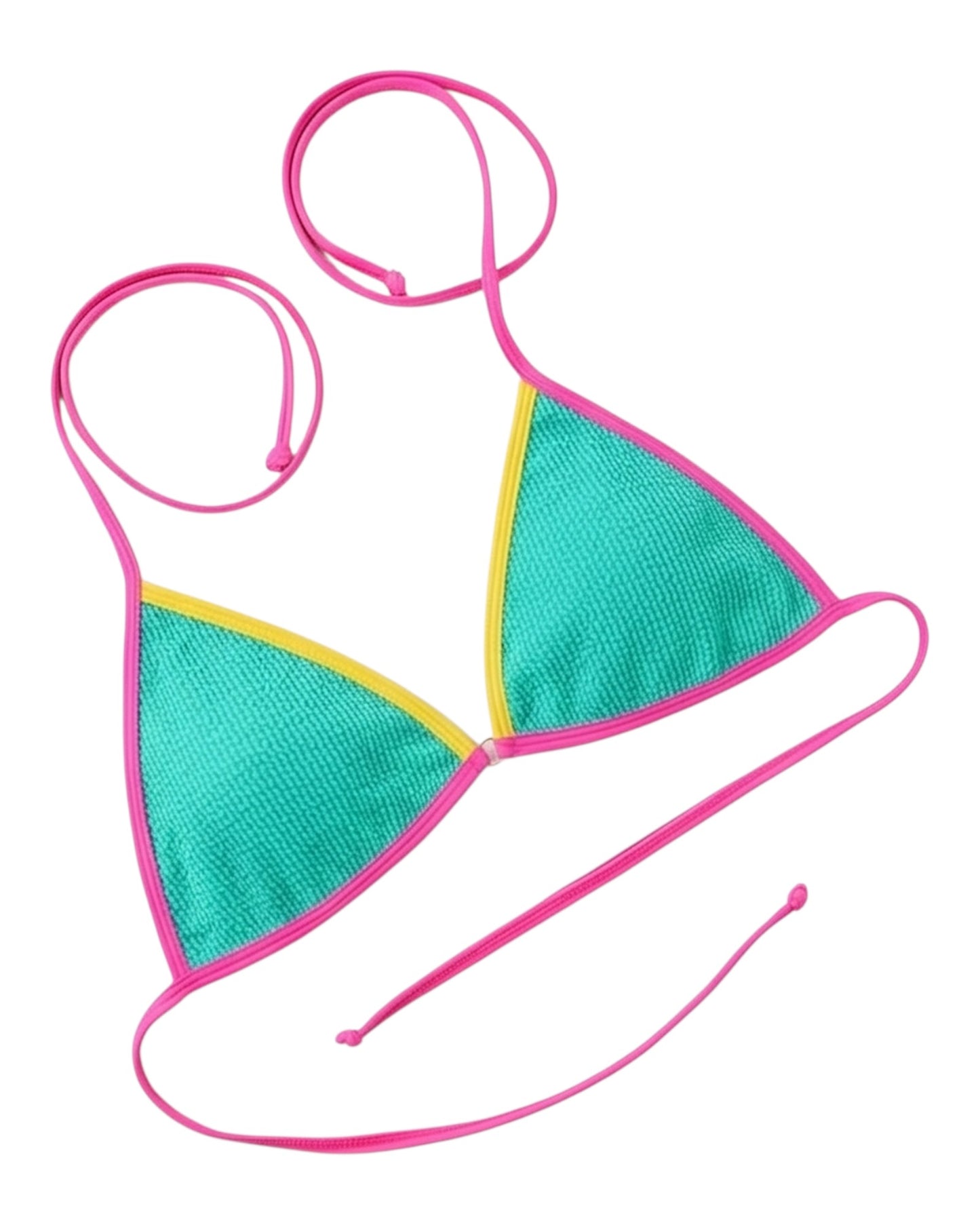 TOP FIJO VERDE FLUOR