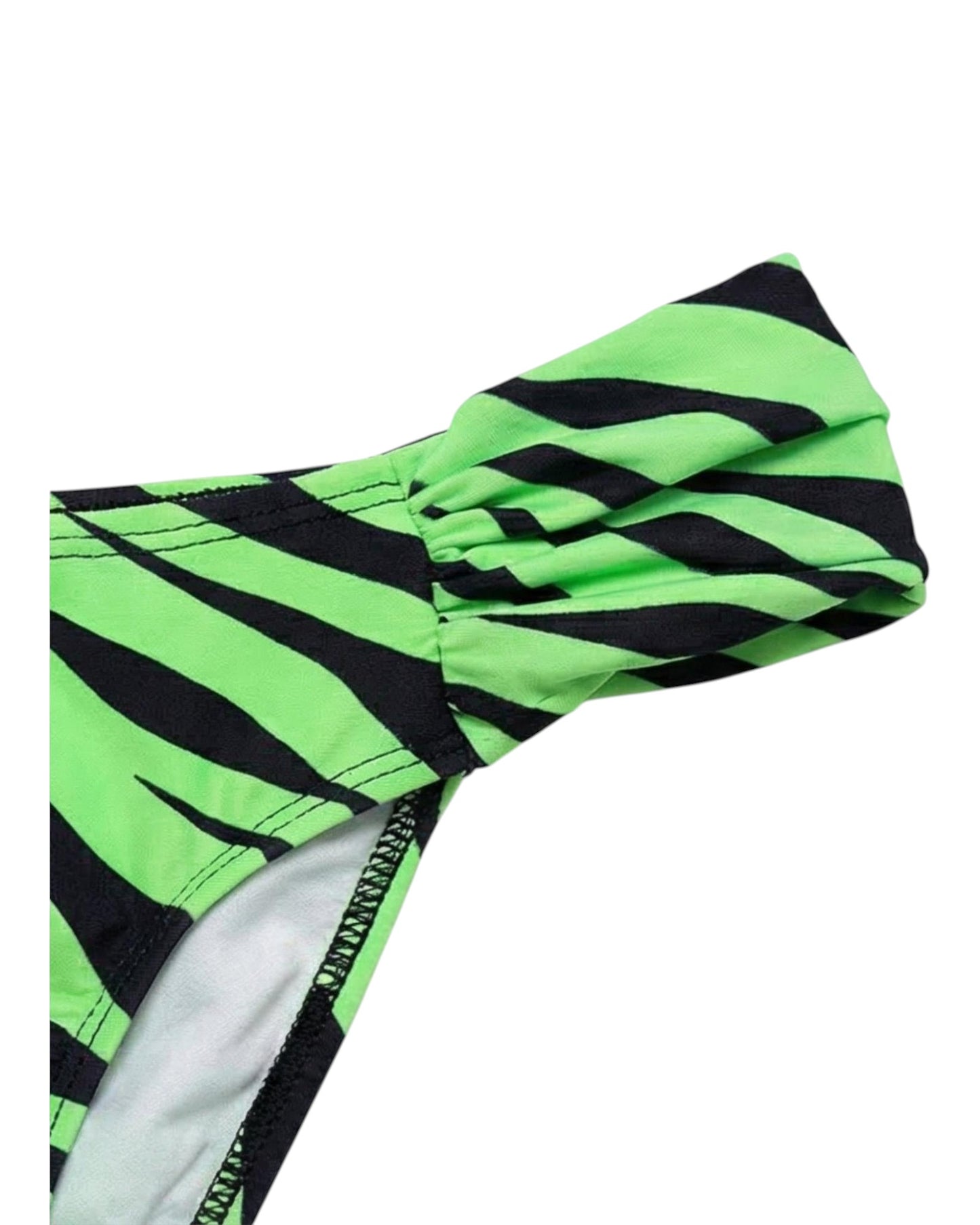 MARIPOSA CEBRA VERDE FLUOR %