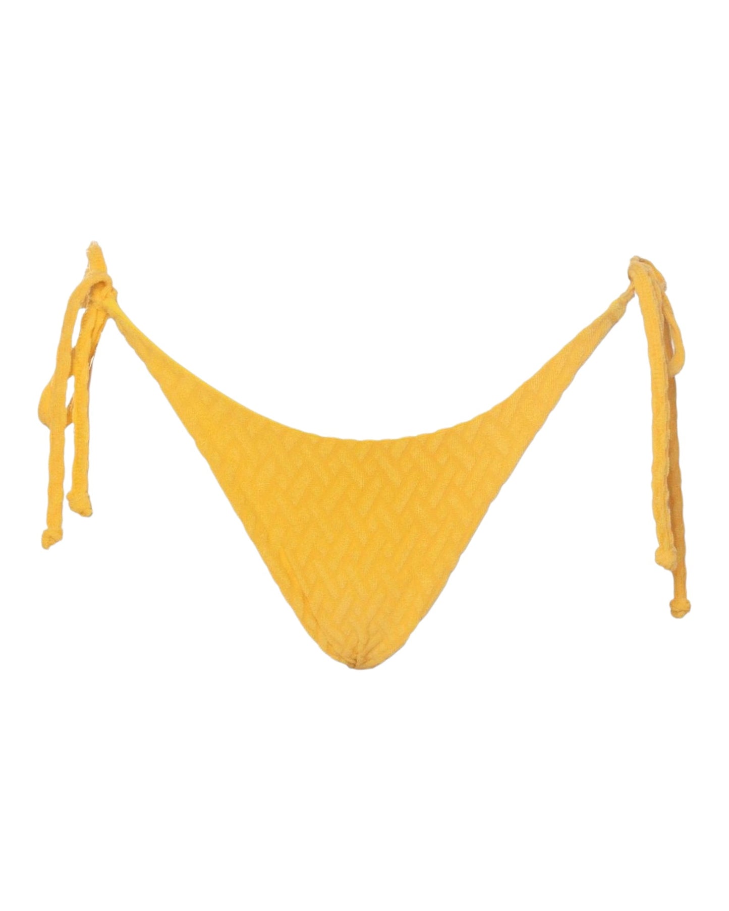 TANGA LAZO TOALLA AMARILLA