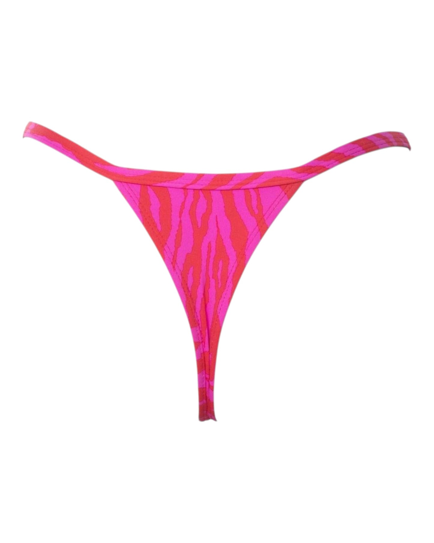 TANGA MINI REG CEBRA ROSA