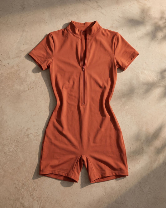 BODY CORTO TERRACOTA
