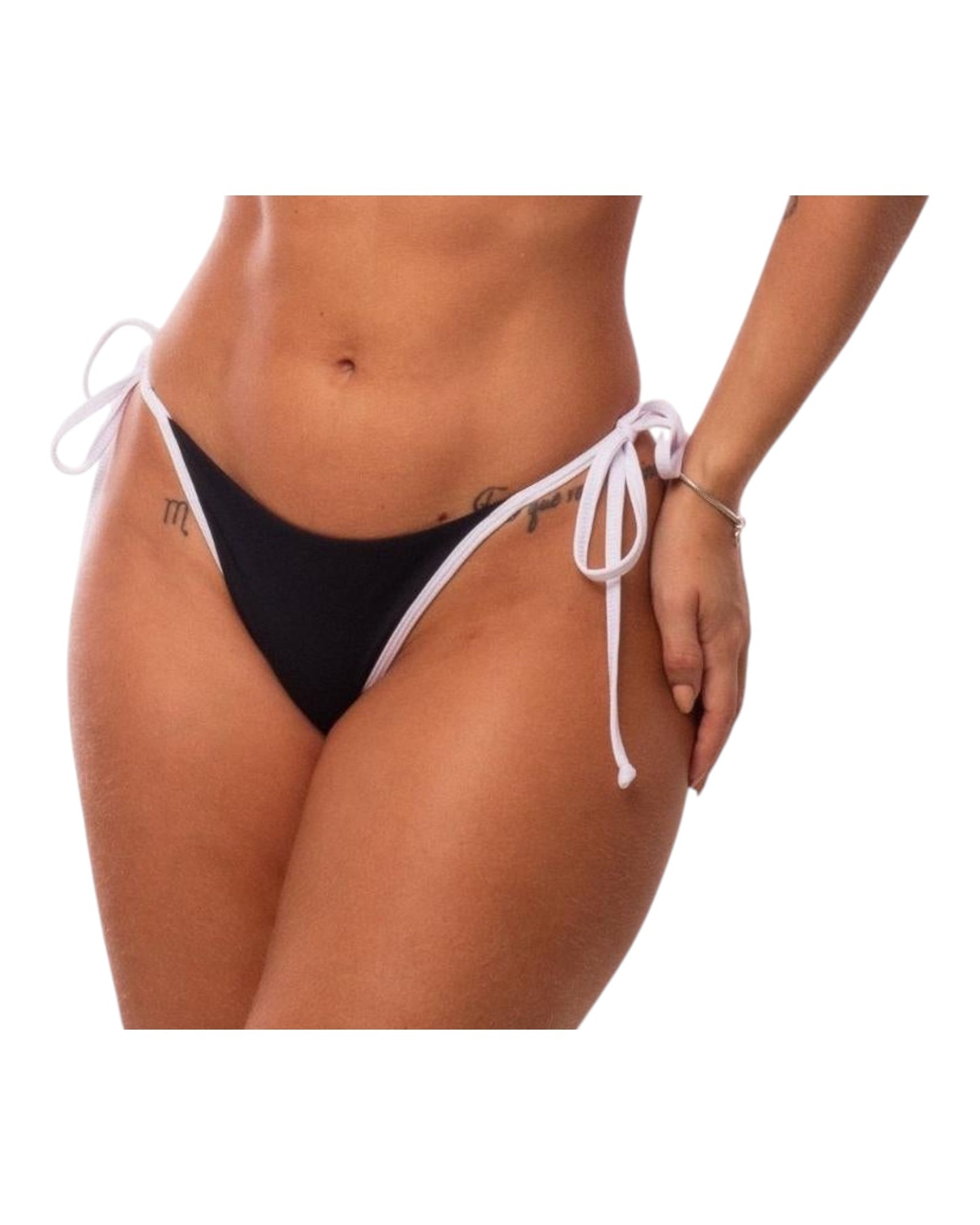 TANGA LAZO NEGRA & BLANCA