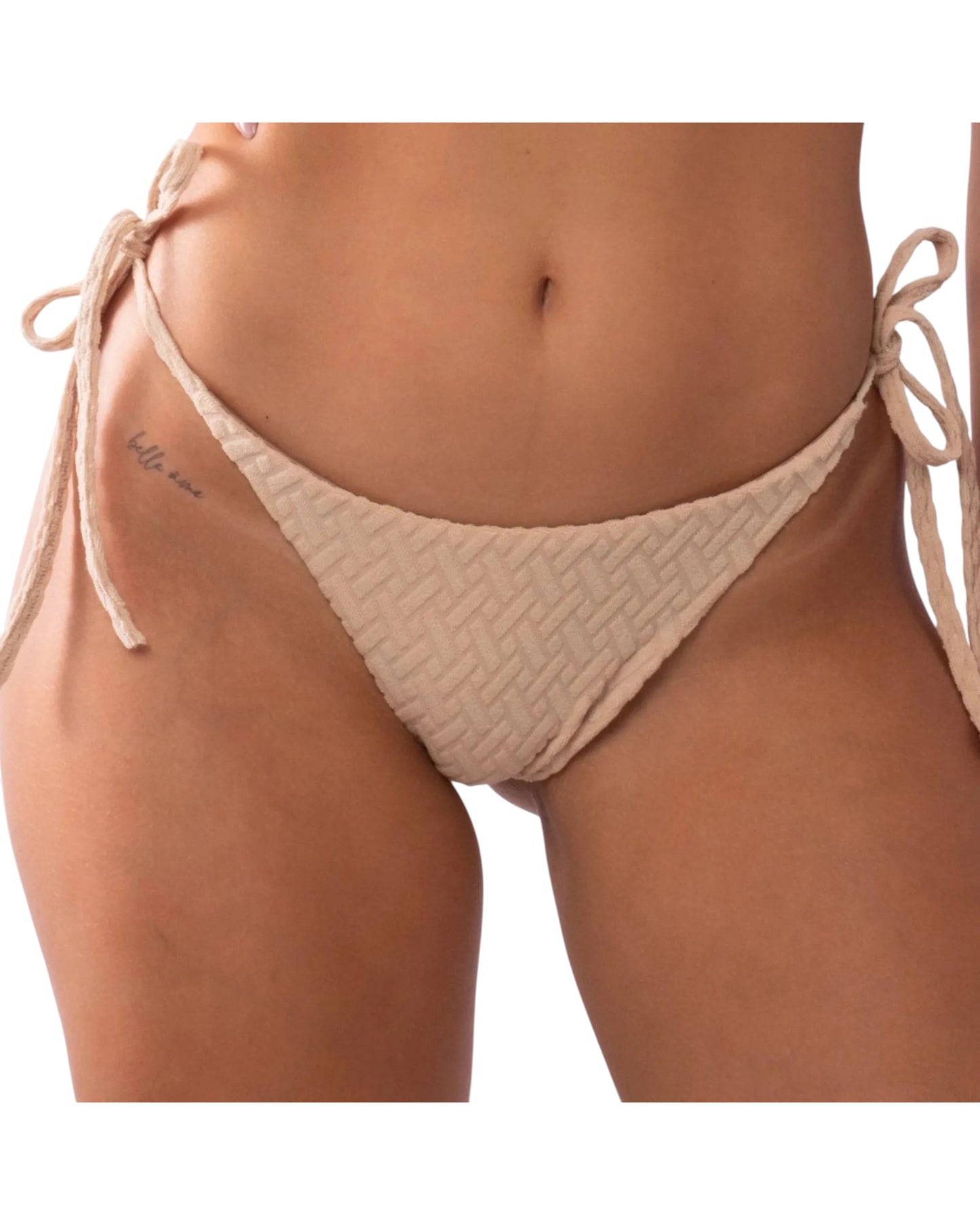 TANGA LAZO TOALLA BEIGE