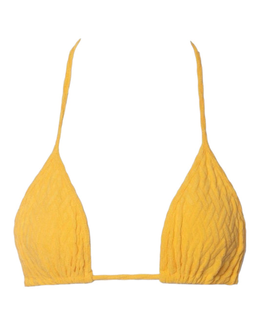 TOP TOALLA AMARILLA