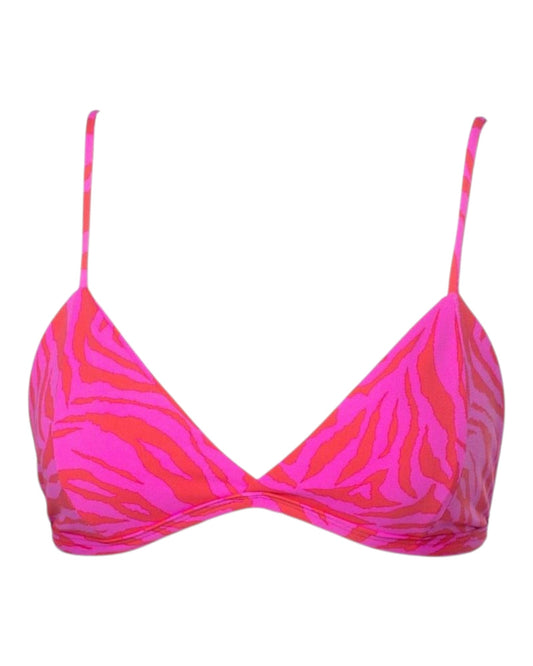 TOP FIJO CEBRA ROSA