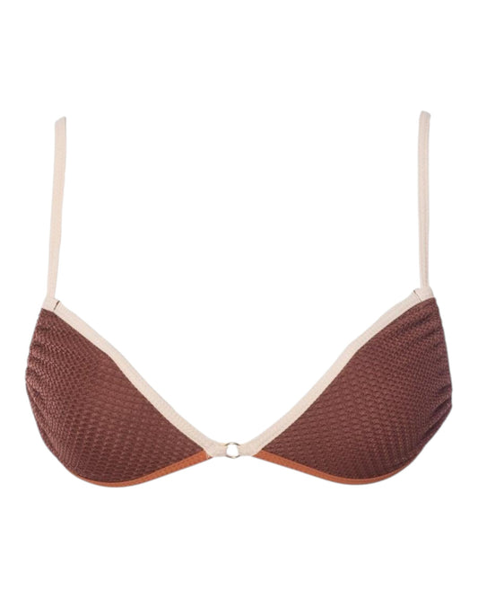 TOP INVERTIDO CARMEL MARRON